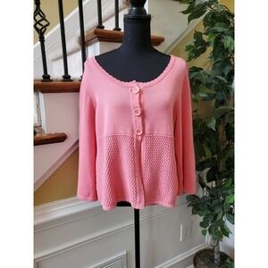 Van Heusen Sweater Cardigan Size L
